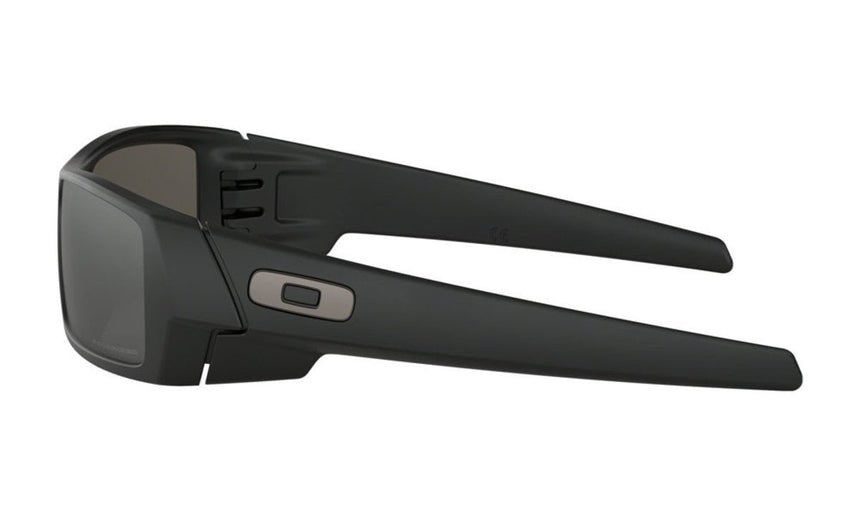 Oakley Gascan Sunglasses - Matte Black/Black Iridium Polarized