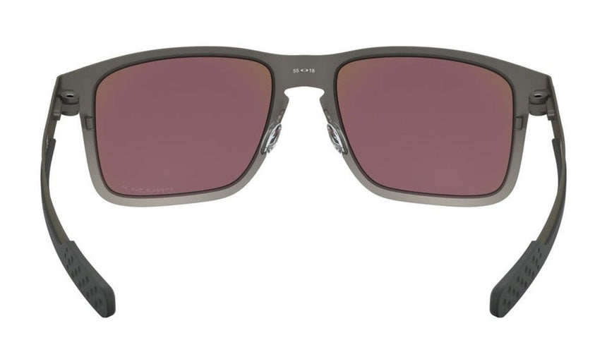 Oakley Holbrook Metal Sunglasses - Matte Gunmetal/Prizm Sapphire Polarized