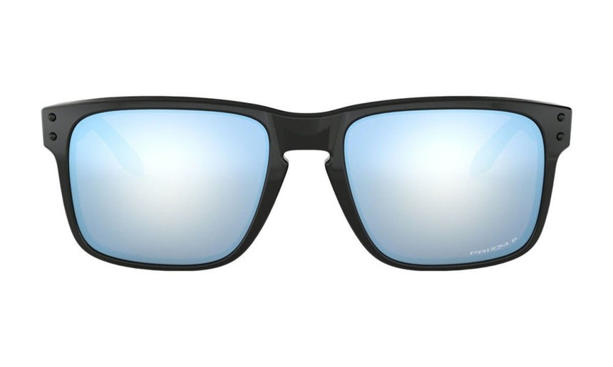 Oakley Holbrook Sunglasses - Polished Black/Prizm Deep Water Polarized