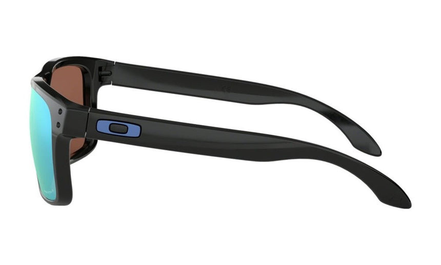 Oakley Holbrook Sunglasses - Polished Black/Prizm Deep Water Polarized