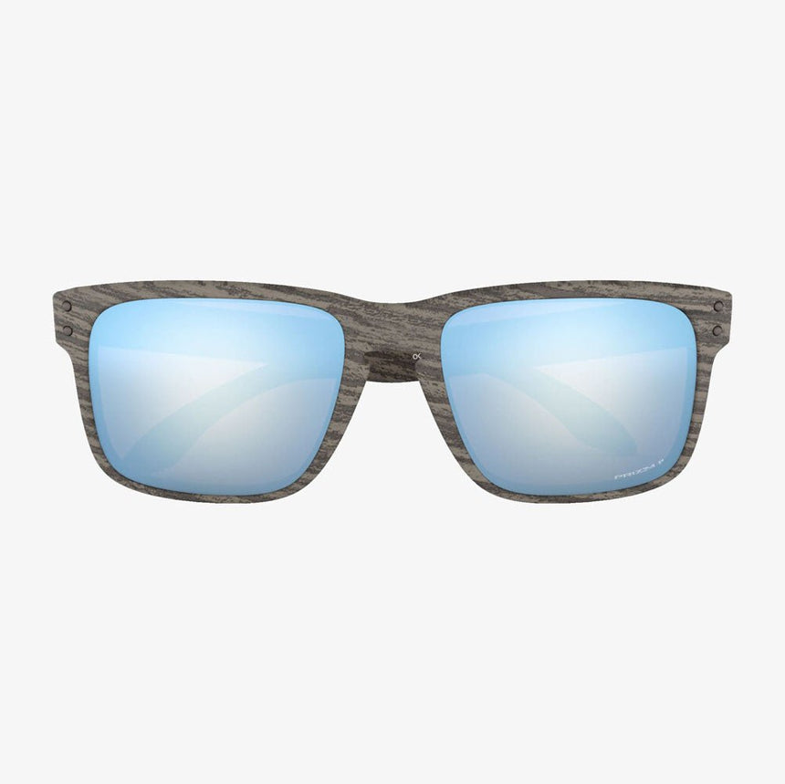 Oakley Holbrook Woodgrain Collection - Woodgrain/Prizm Deep Water Polarized
