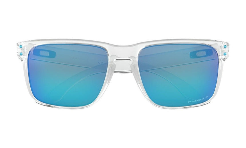 Oakley Holbrook XL Sunglasses - Polished Clear/Prizm Sapphire Polarized