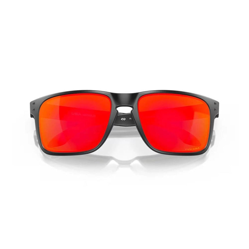Oakley Holbrook XL Sunglasses - Matte Black/Prizm Ruby