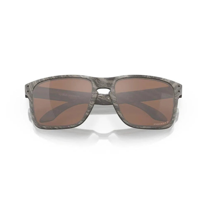 Oakley Holbrook XL Sunglasses - Woodgrain/Prizm Tungsten Polarized