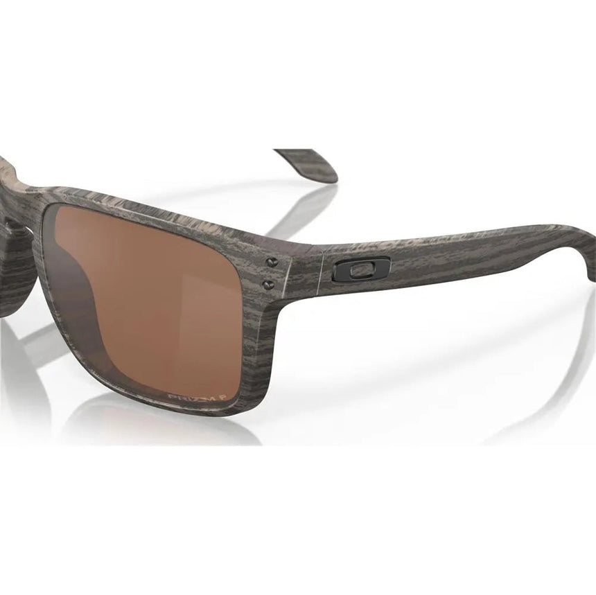 Oakley Holbrook XL Sunglasses - Woodgrain/Prizm Tungsten Polarized