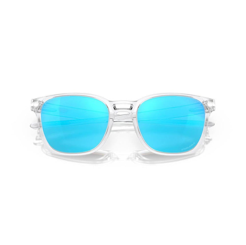 Oakley Ojector Sunglasses - Polished Clear/Prizm Sapphire