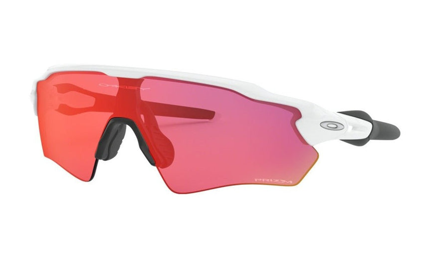 Oakley Radar EV XS Path Sunglasses - Youth Fit - Polished White/Prizm Field