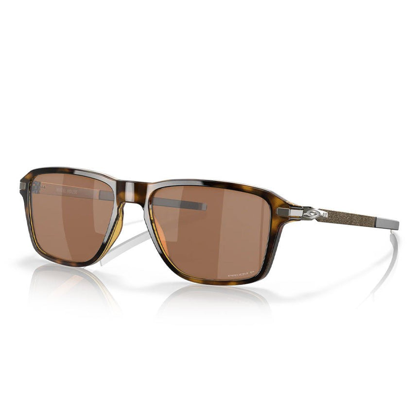 Oakley Wheel House - Polished Brown Tortoise/Prizm Tungsten Polarized