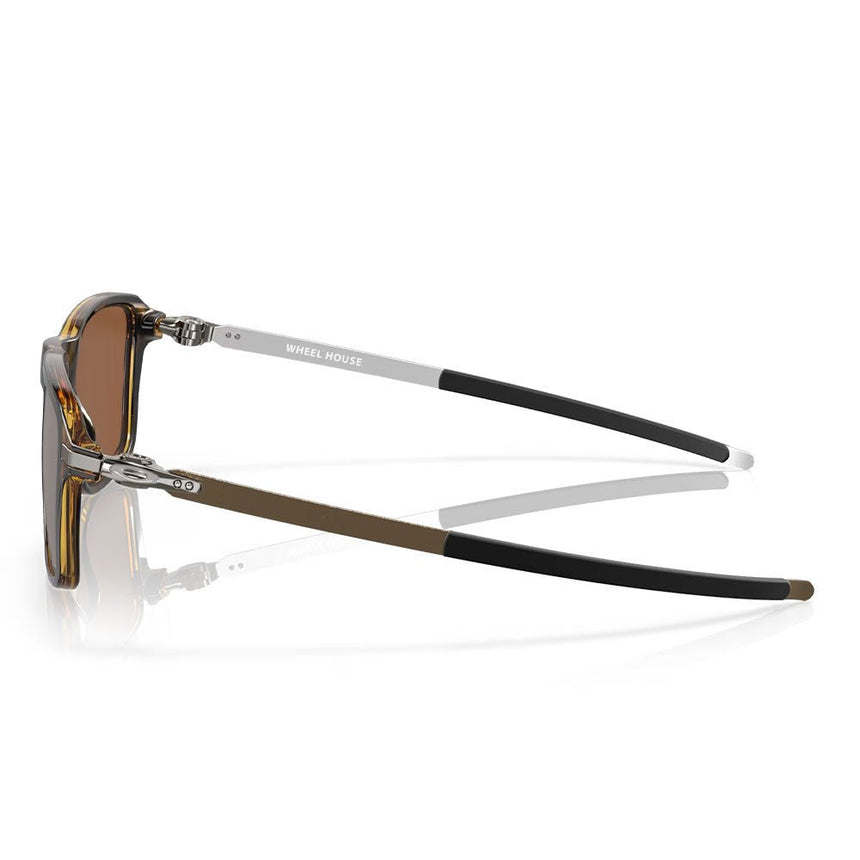 Oakley Wheel House - Polished Brown Tortoise/Prizm Tungsten Polarized