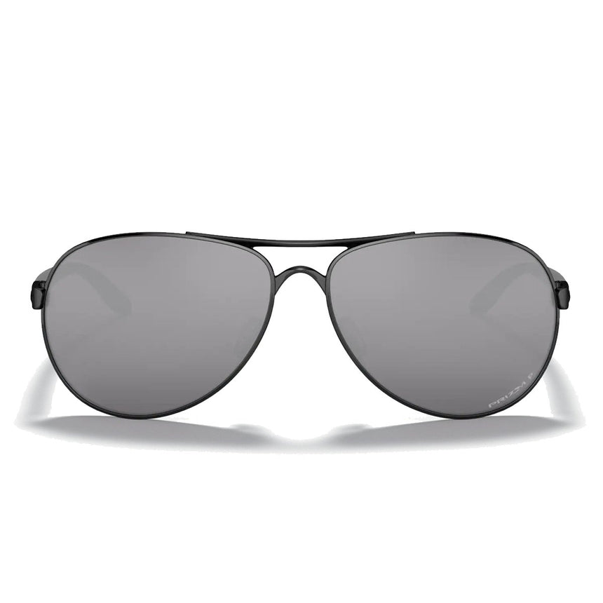 Oakley Women's Feedback Sunglasses - Polished Black/Prizm Black Polarized