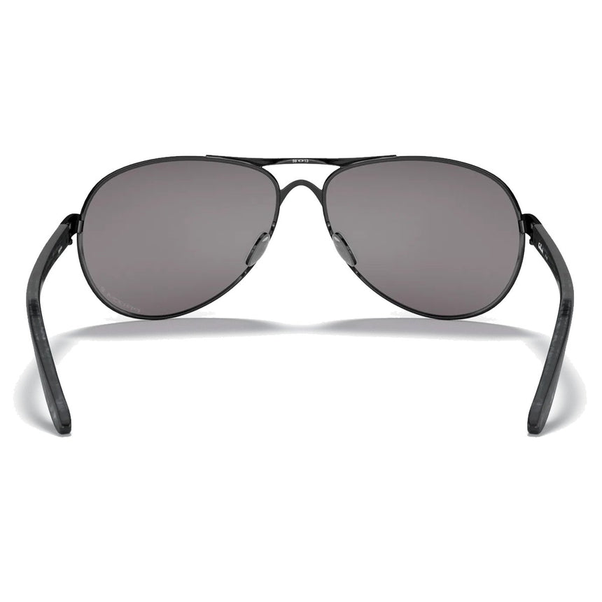 Oakley Women's Feedback Sunglasses - Polished Black/Prizm Black Polarized