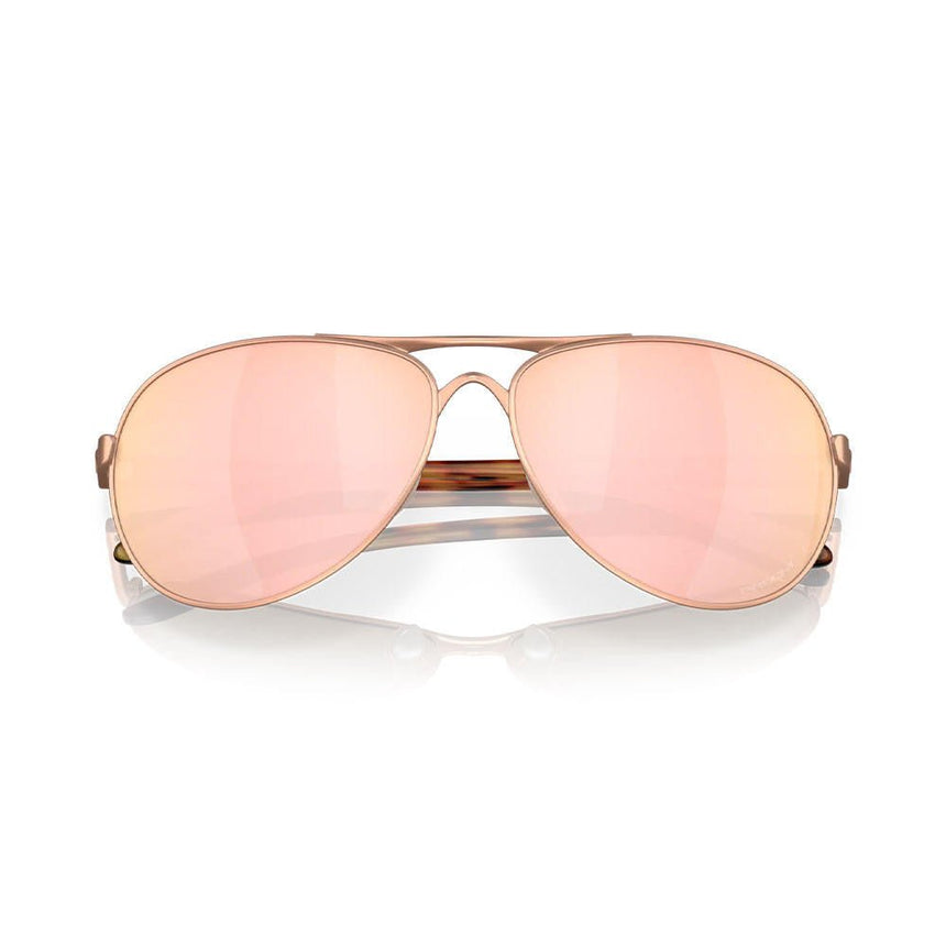 Oakley Women's Feedback Sunglasses - Satin Rose Gold/Prizm Rose Gold