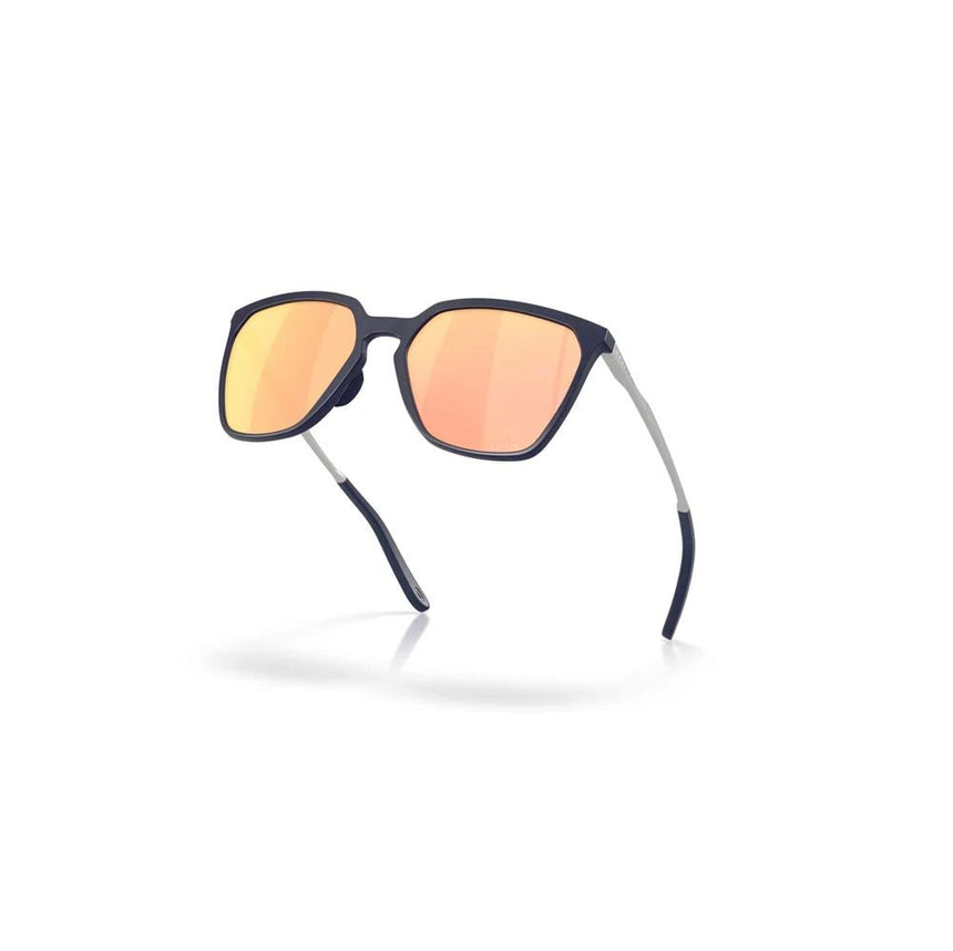 Oakley Women's Mikaela Shiffrin Signature Series Sielo SQ Sunglasses - Matte Navy/Prizm Rose Gold