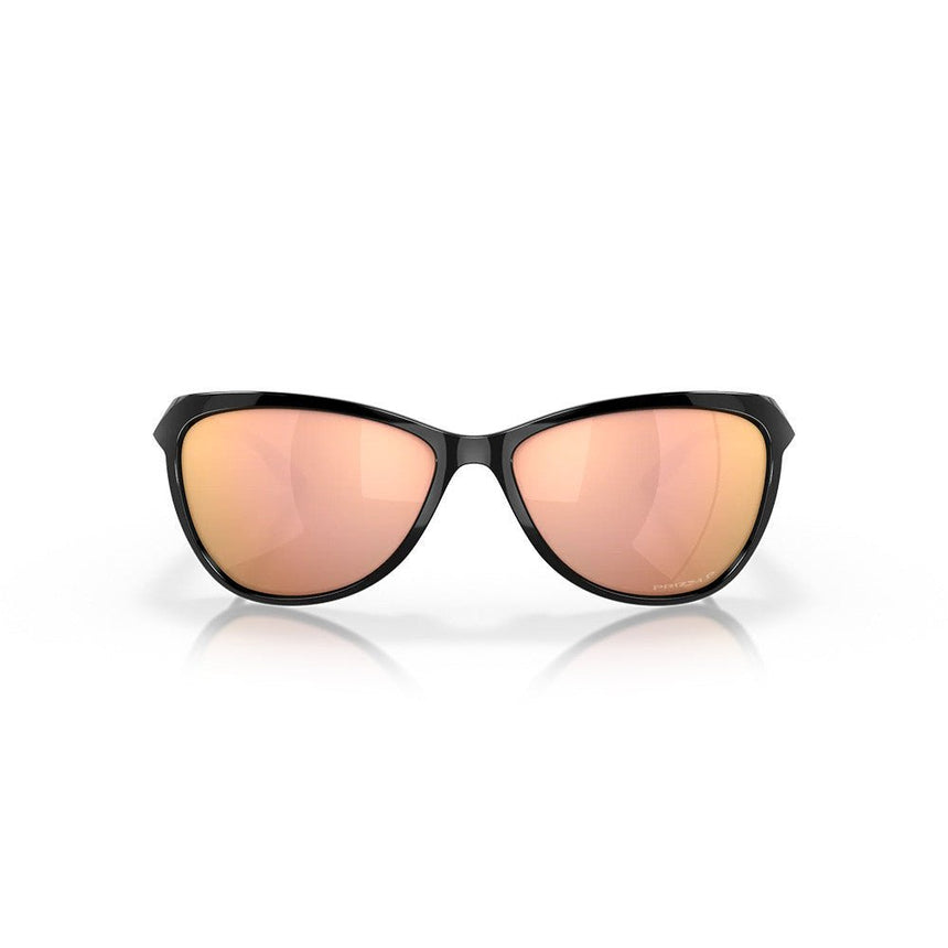Oakley Women's Pasque - Polished Black/Prizm Rose Gold Polarized