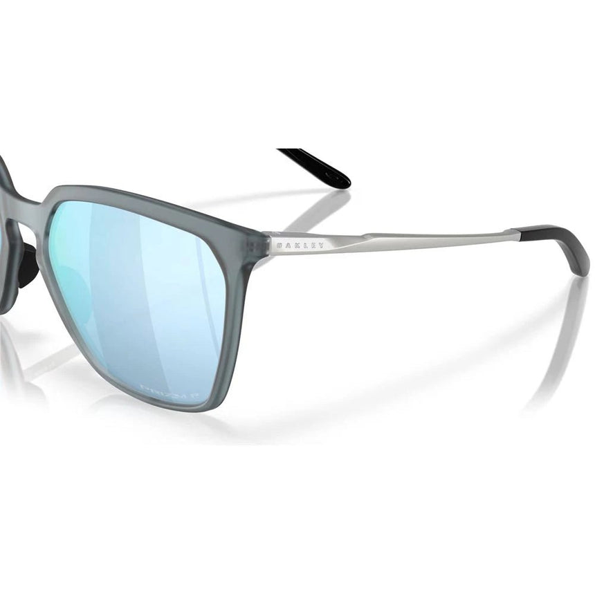 Oakley Women's Sielo SQ Sunglasses - Matte Crystal Black/Prizm Deep Water Polarized