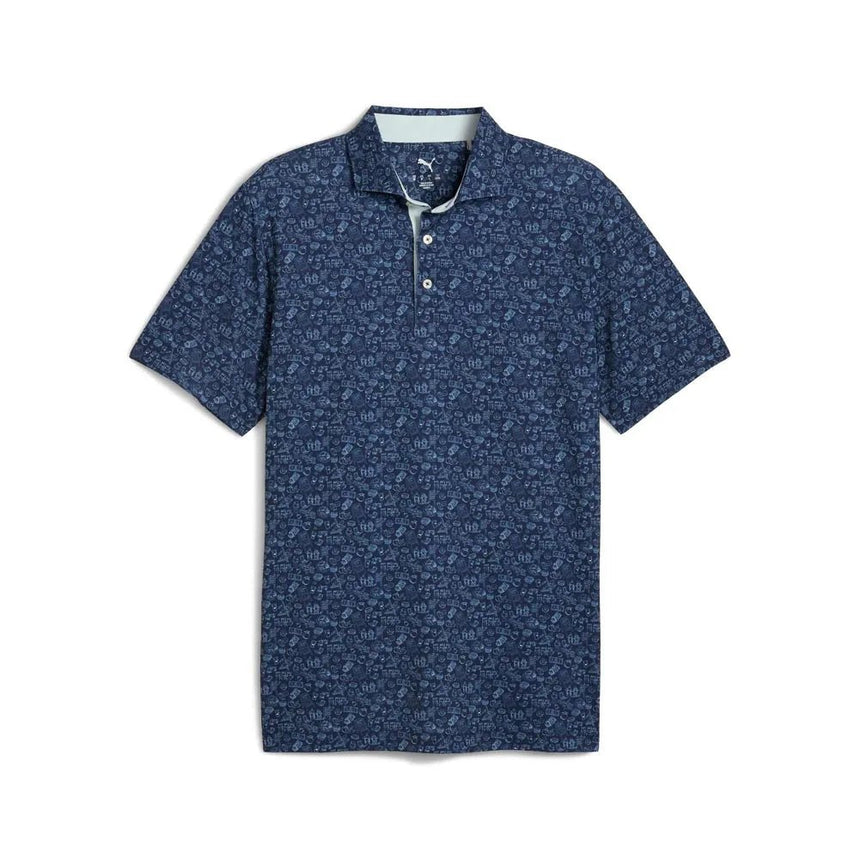 Puma Mattr Peach Stand Golf Polo