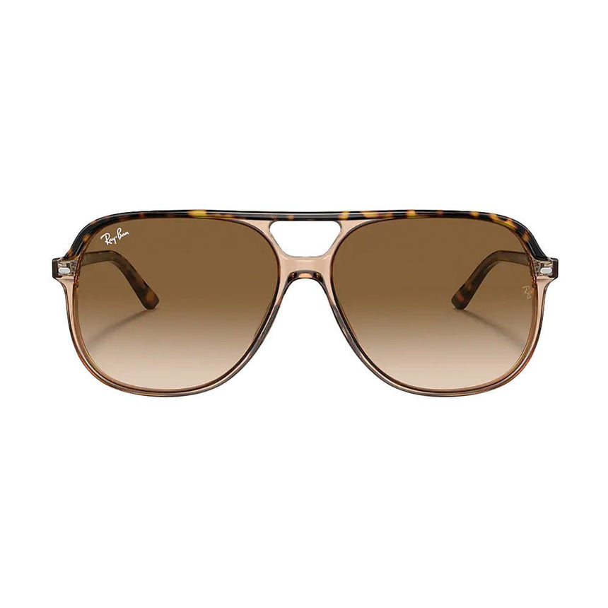 Ray-Ban Bill - Polished Havana on Transparent Brown/Light Brown