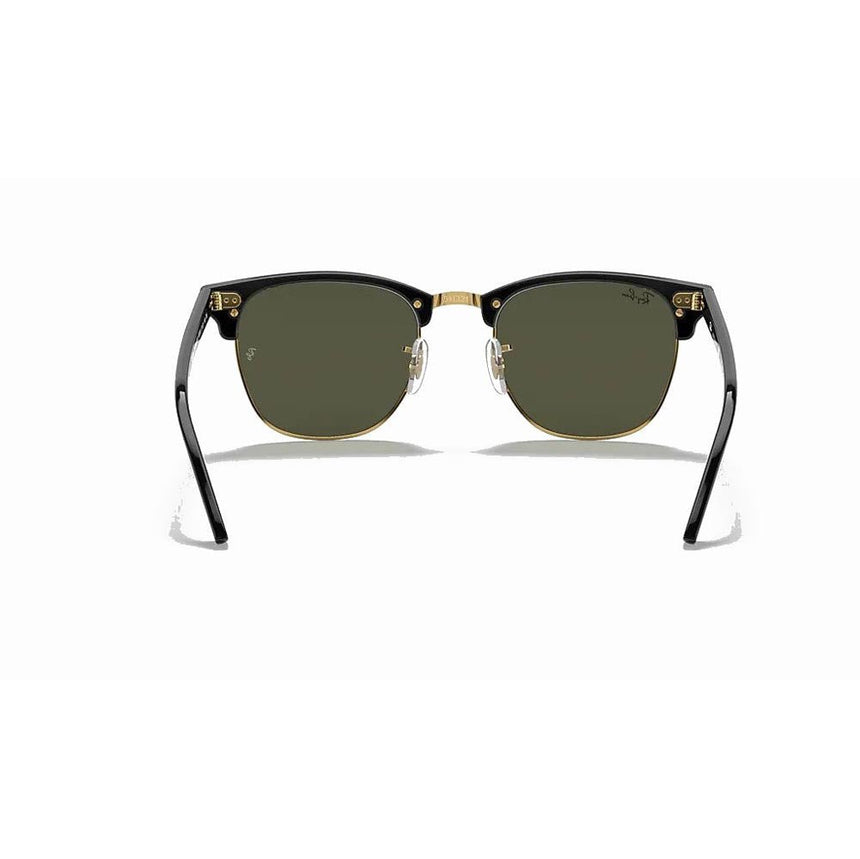 Ray-Ban Clubmaster Classic - Tortoise/Green Solid Color