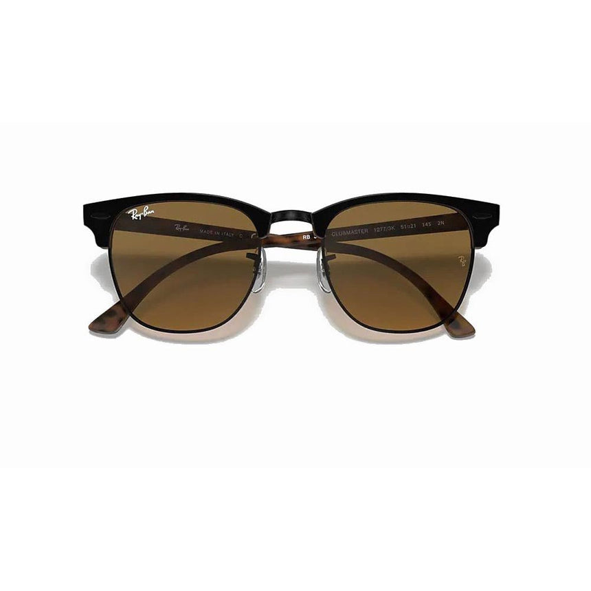 Ray-Ban Clubmaster Color Mix - Grey/Brown Silver Mirror