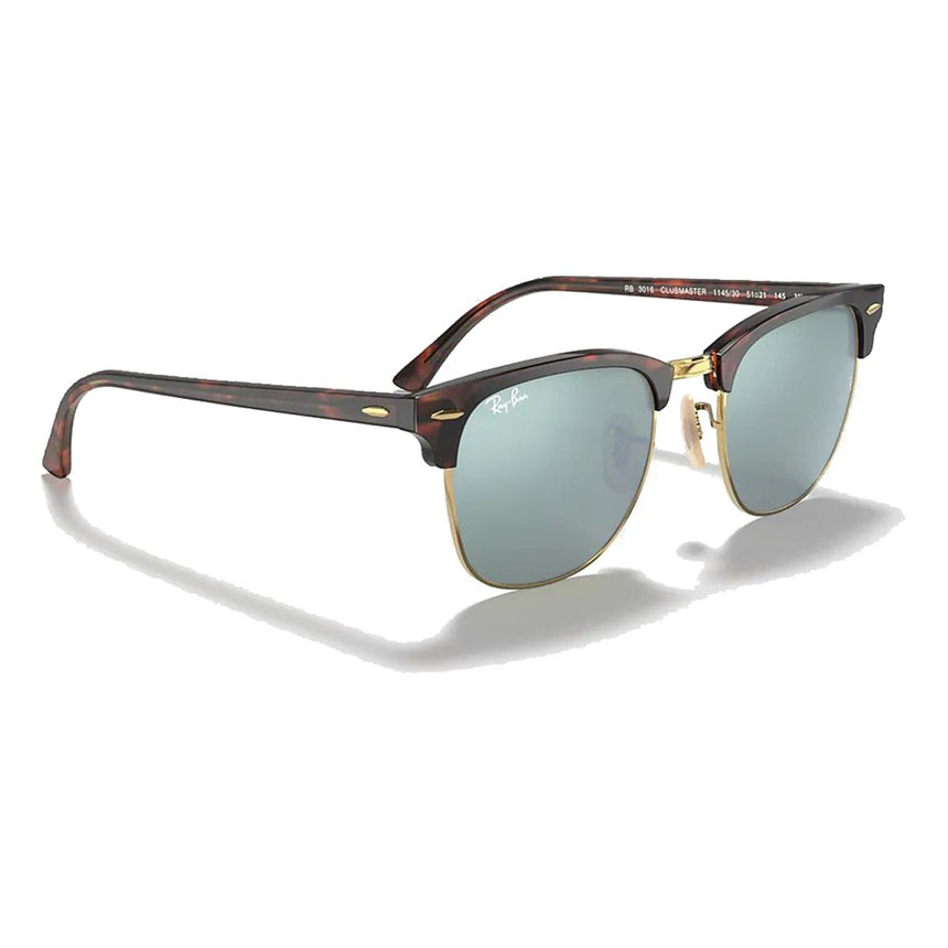 Ray-Ban Clubmaster - Tortoise/Silver Flash