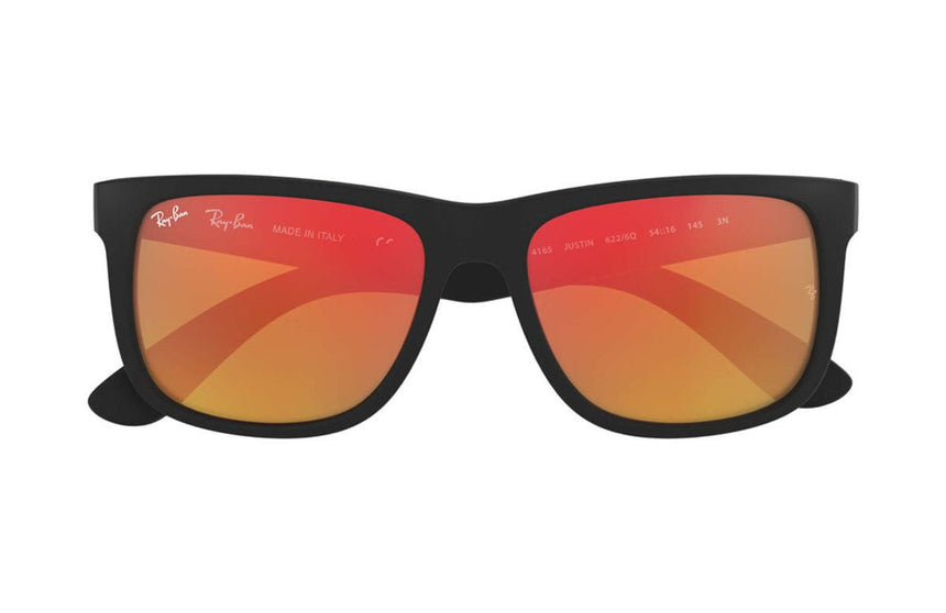 Ray-Ban Justin Color Mix - Black/Red Mirror