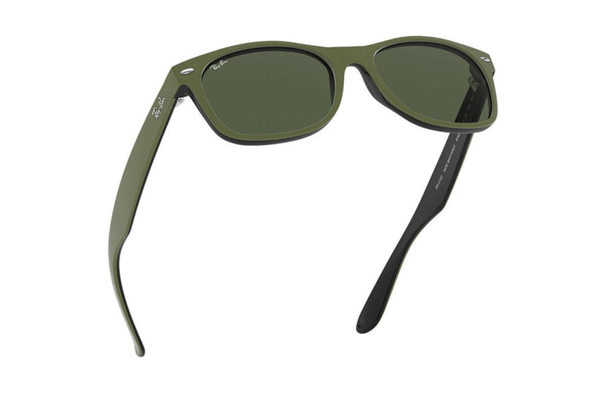 Ray-Ban New Wayfarer Color Mix - Green Black/Green Classic G-15
