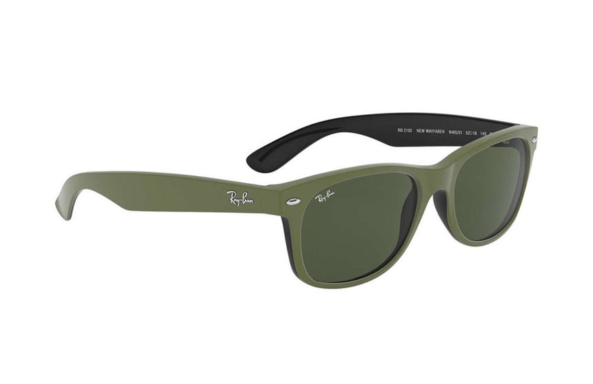 Ray-Ban New Wayfarer Color Mix - Green Black/Green Classic G-15