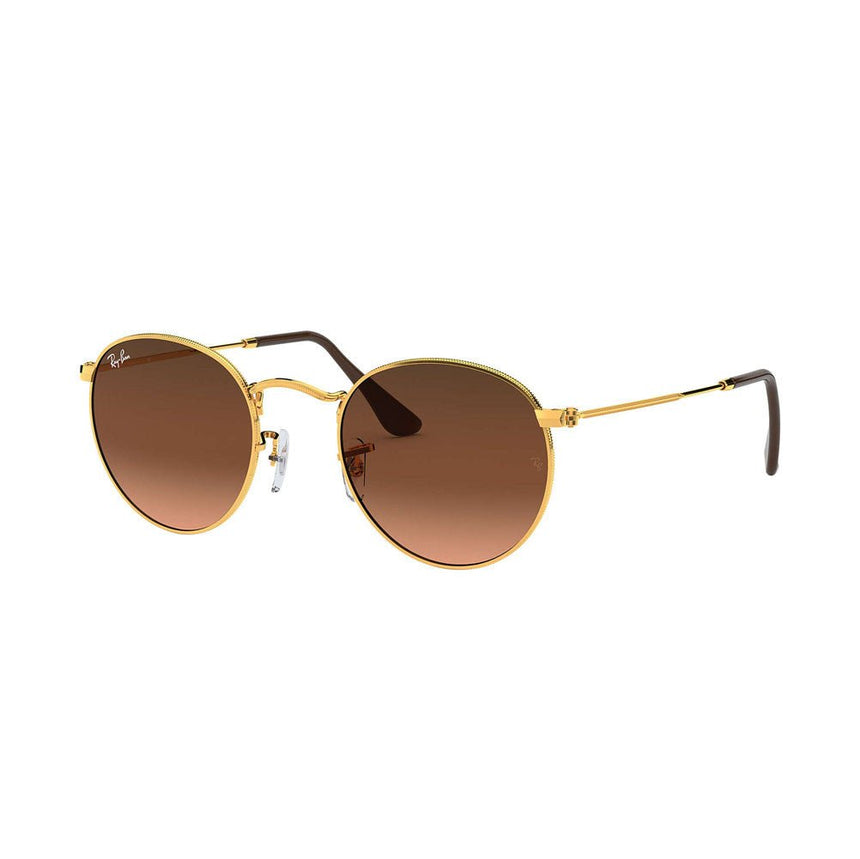 Ray-Ban Round Metal - Bronze Copper/Pink Brown Gradient