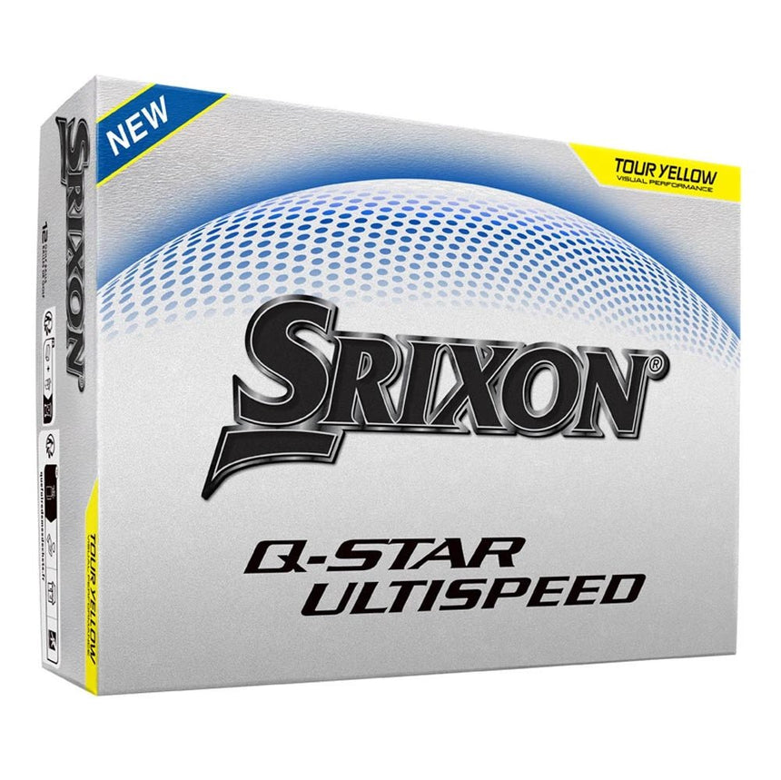 Srixon Q-Star Ultispeed Golf Balls - Tour Yellow