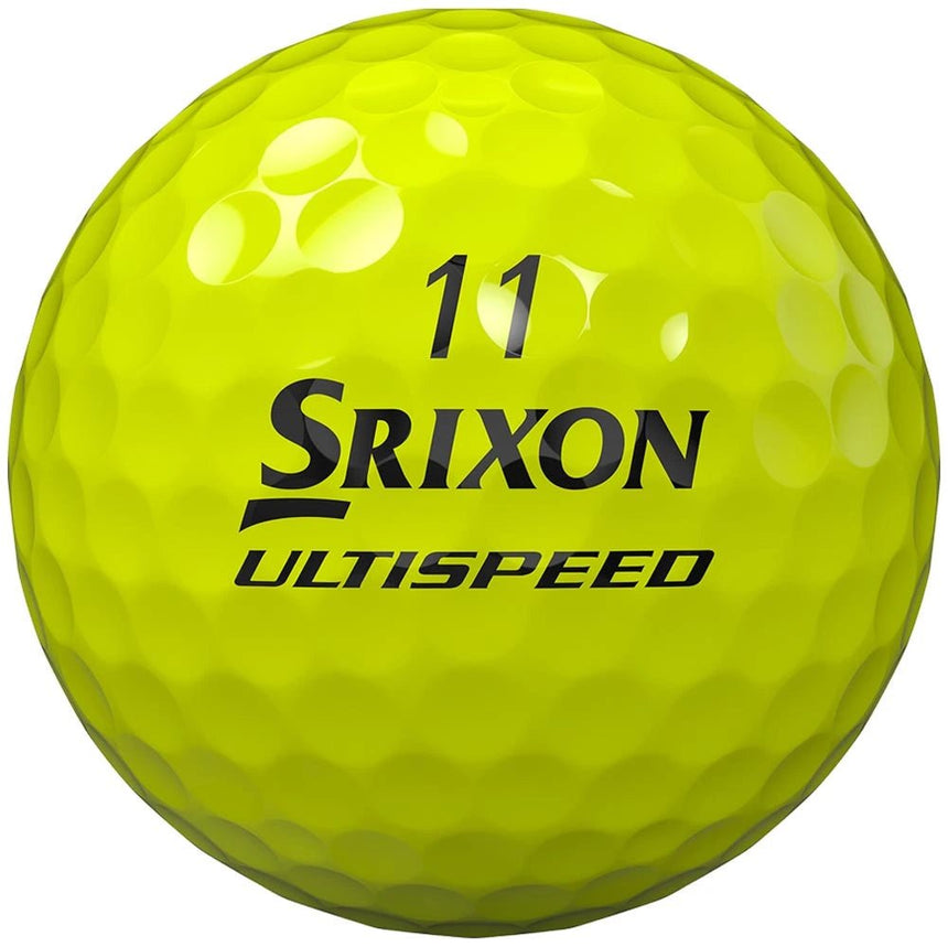 Srixon Q-Star Ultispeed Golf Balls - Tour Yellow