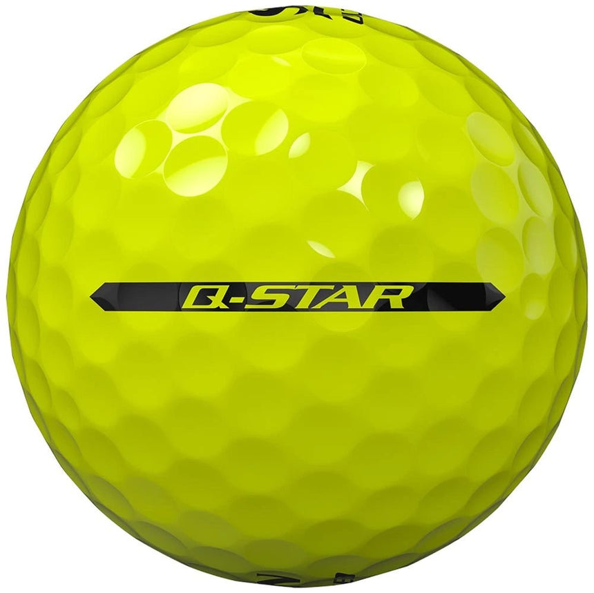 Srixon Q-Star Ultispeed Golf Balls - Tour Yellow