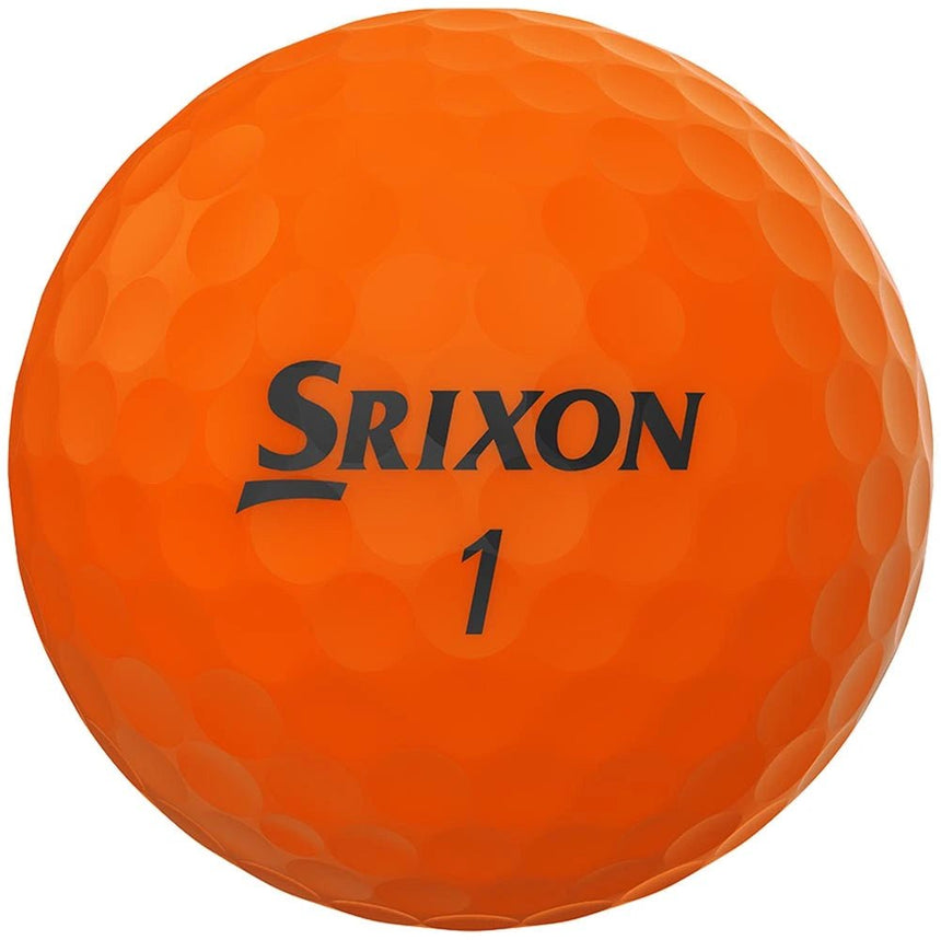 Srixon Soft Feel Brite Golf Balls - Brite Orange