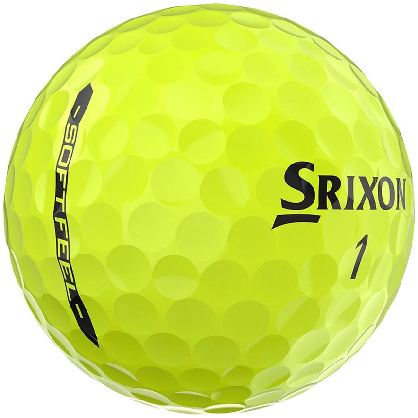Srixon Soft Feel Golf Balls - Tour Yellow