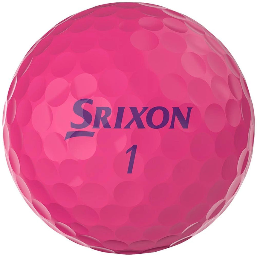 Srixon Soft Feel Lady Golf Balls - Passion Pink