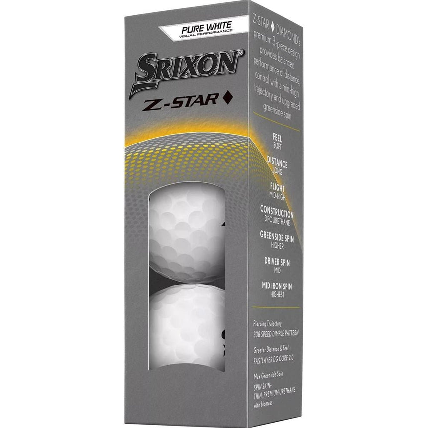 Srixon Z-Star Diamond Golf Balls - Holiday Double Dozen