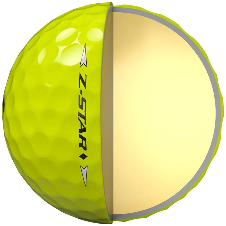 Srixon Z-Star Diamond Golf Balls - Tour Yellow