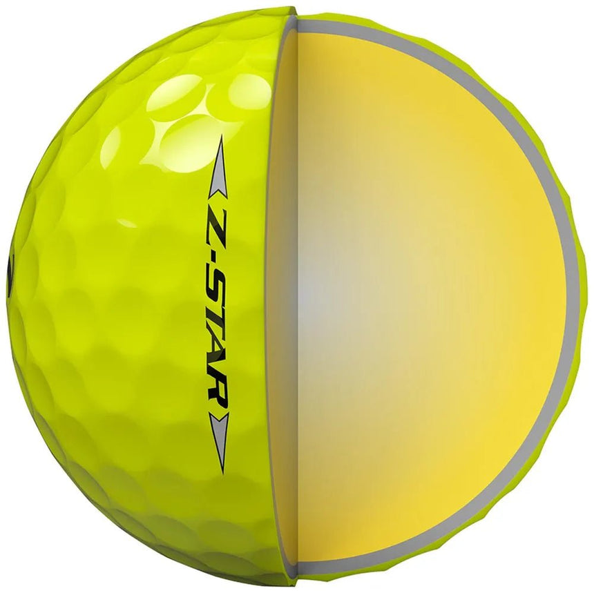 Srixon Z-Star Golf Balls - Tour Yellow
