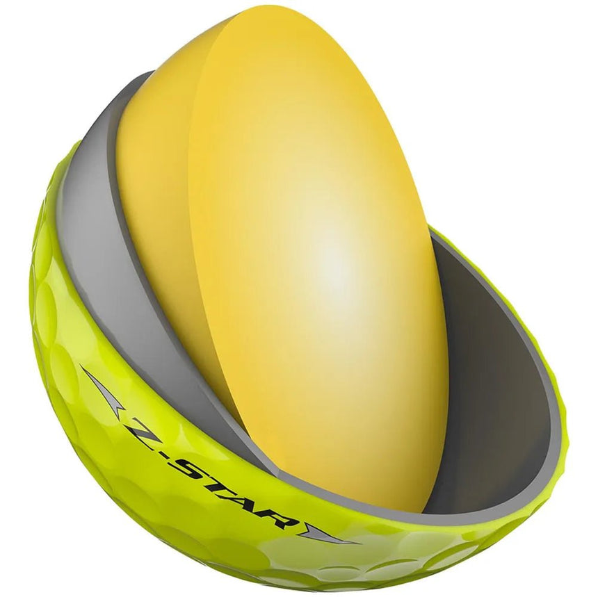 Srixon Z-Star Golf Balls - Tour Yellow