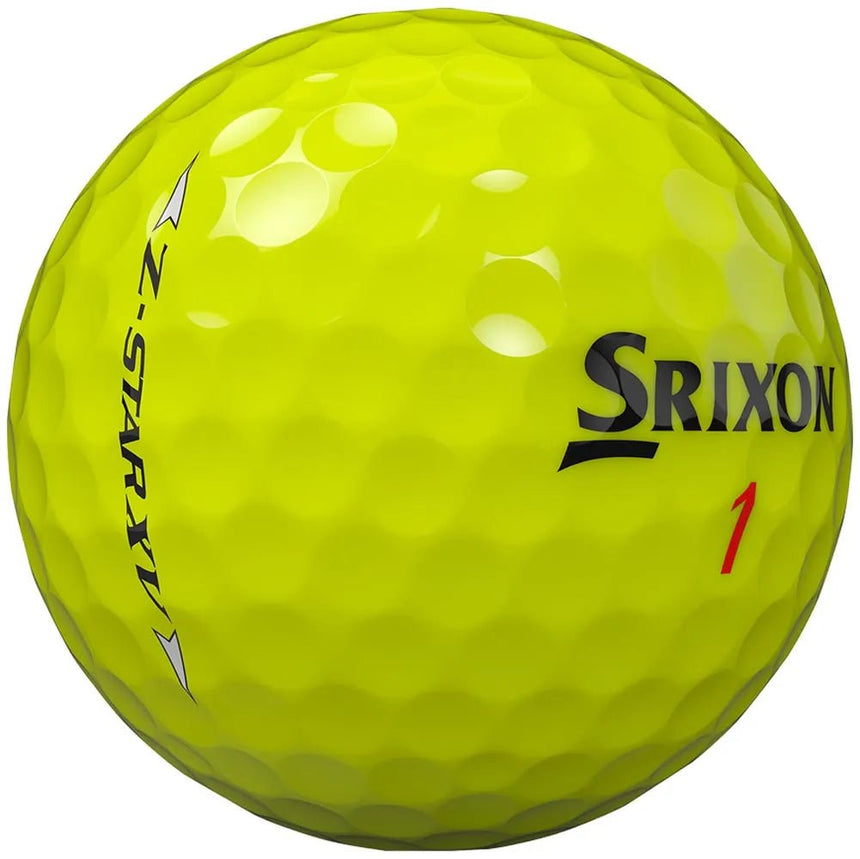 Srixon Z-Star XV Golf Balls - Tour Yellow