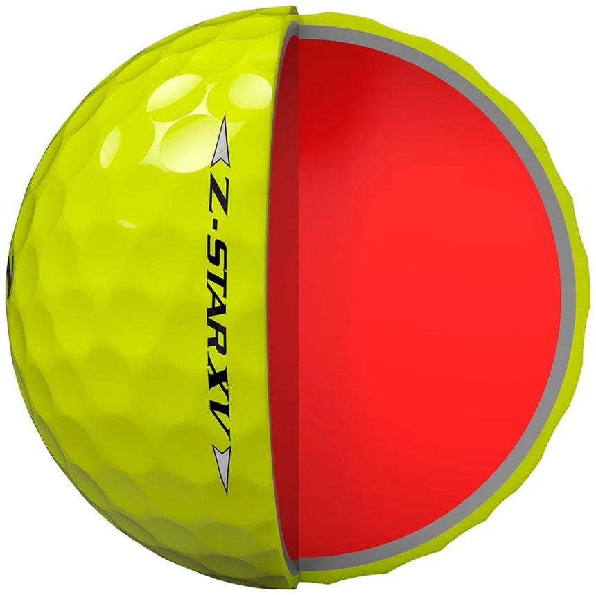 Srixon Z-Star XV Golf Balls - Tour Yellow