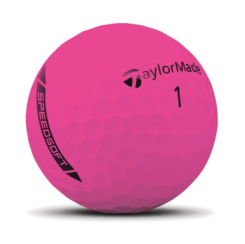 TaylorMade Speedsoft Golf Balls - Pink