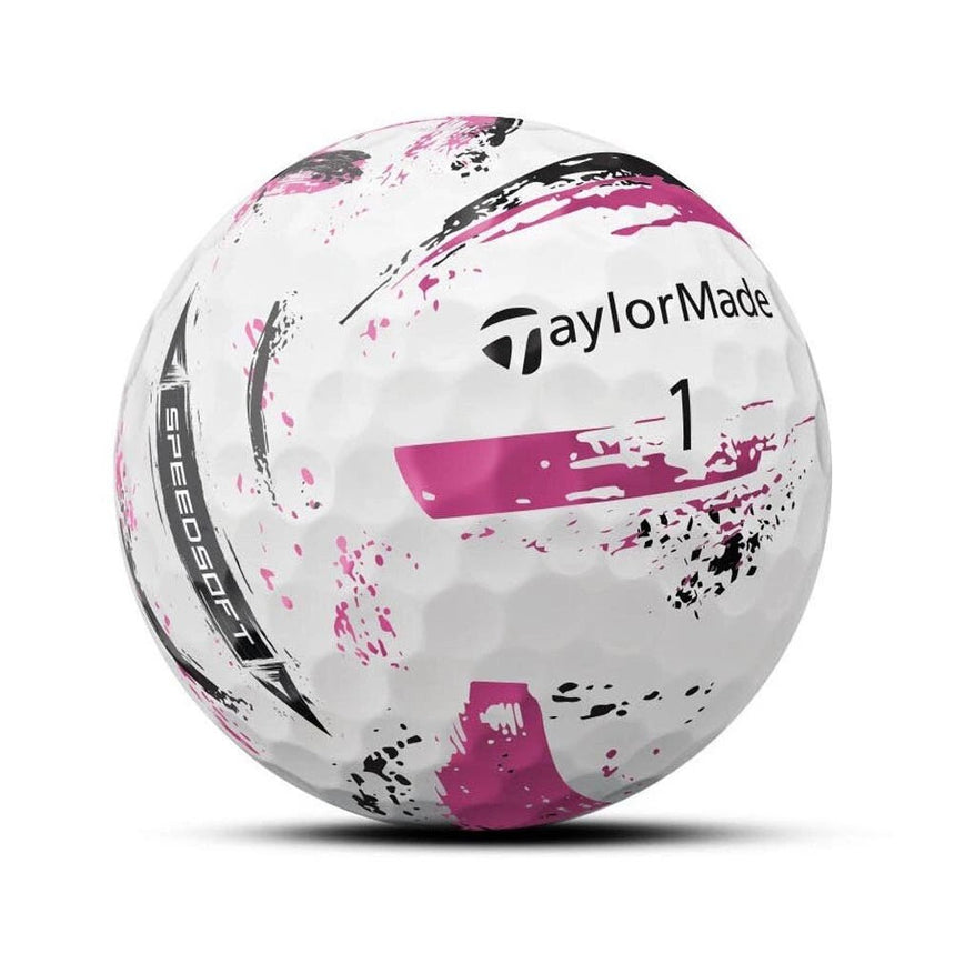 TaylorMade SpeedSoft Ink Golf Balls - Multi
