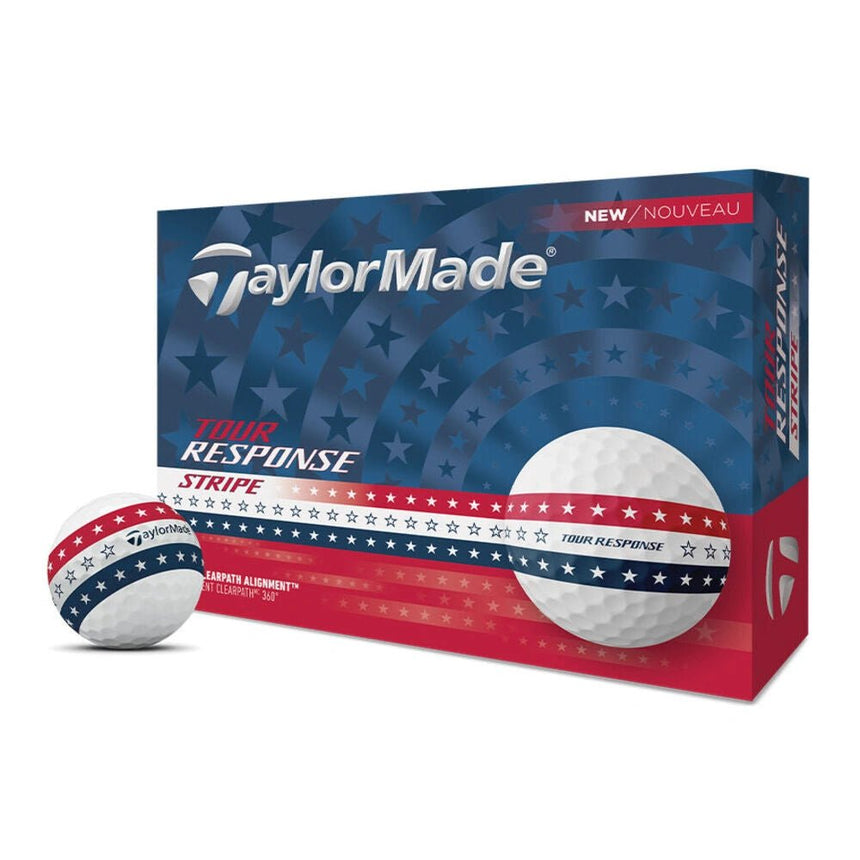 Taylormade Tour Response Stripe Golf Balls - USA