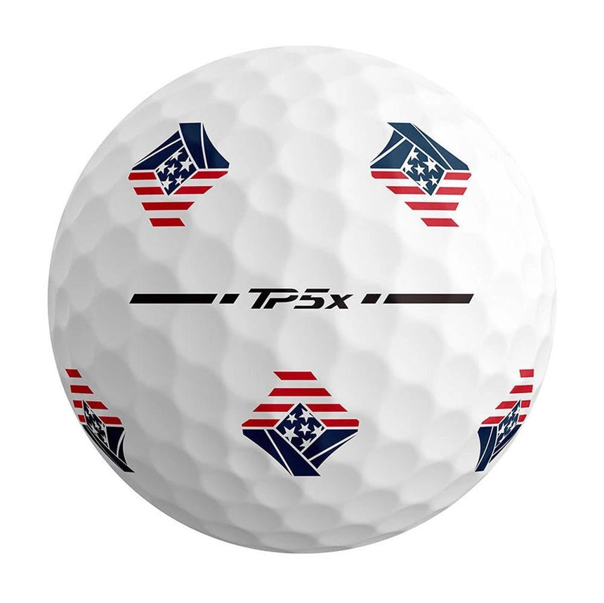TaylorMade TP5x pix USA Golf Balls - 2024