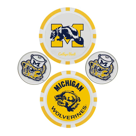 Team Effort NCAA Michigan Wolverines Ball Marker Set