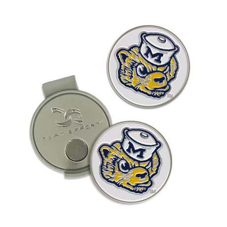 Team Effort NCAA Michigan Wolverines Hat Clip and Ball Markers
