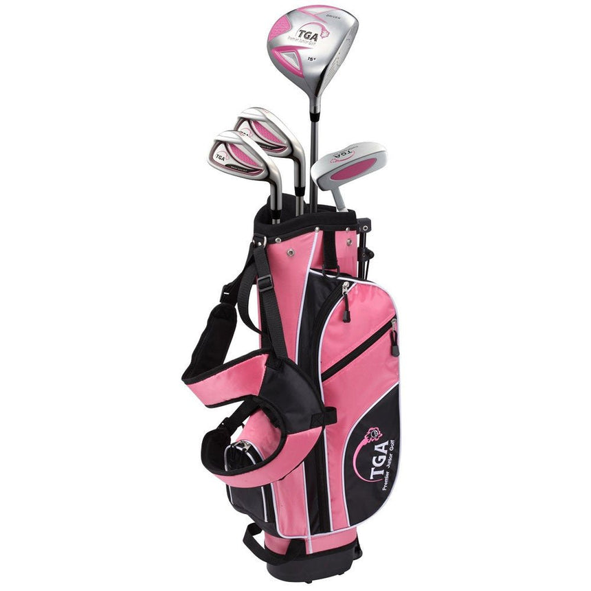 TGA Junior Golf Club Set - Pink