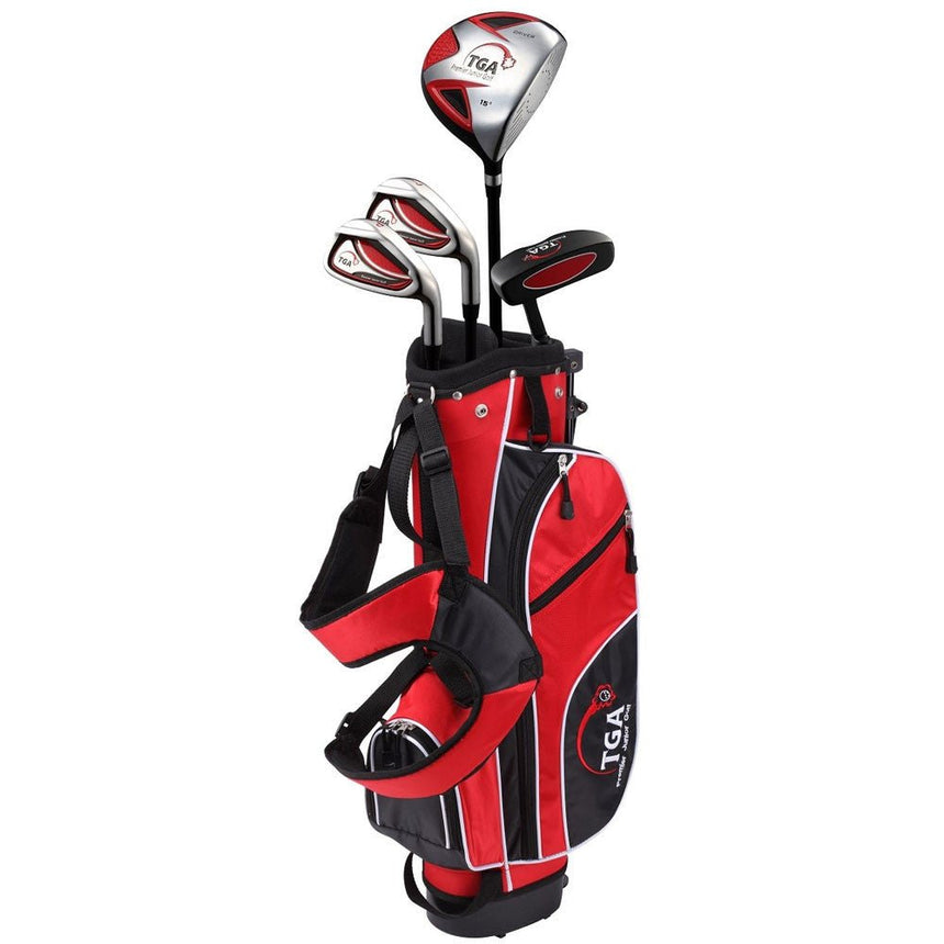 TGA Junior Golf Club Set - Red