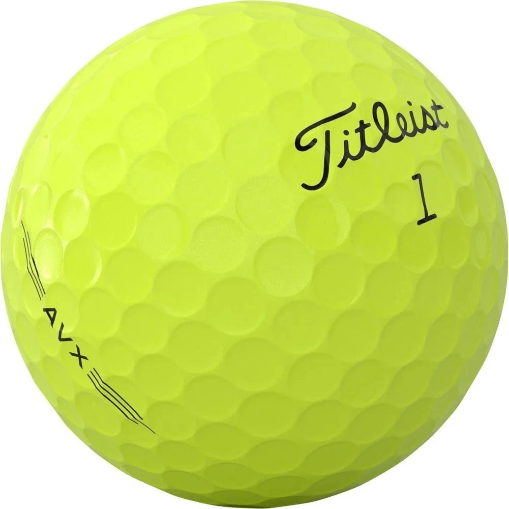 Titleist AVX Personalized Golf Balls - Yellow - Loyalty Rewarded - Buy 3 Get 1 Free