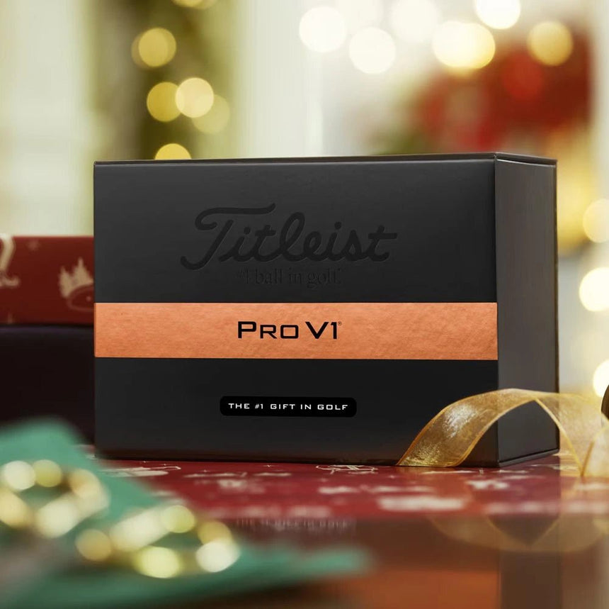 Titleist Pro V1 Holiday Gift Box Golf Balls - 2 Dozen